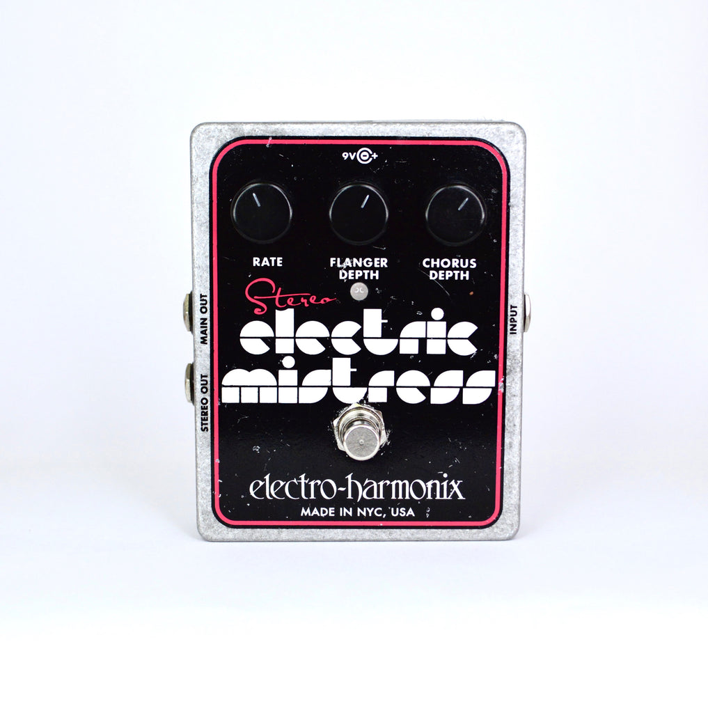 Electro-Harmonix Stereo Electric Mistress Flanger / Chorus Pedal (USADO)