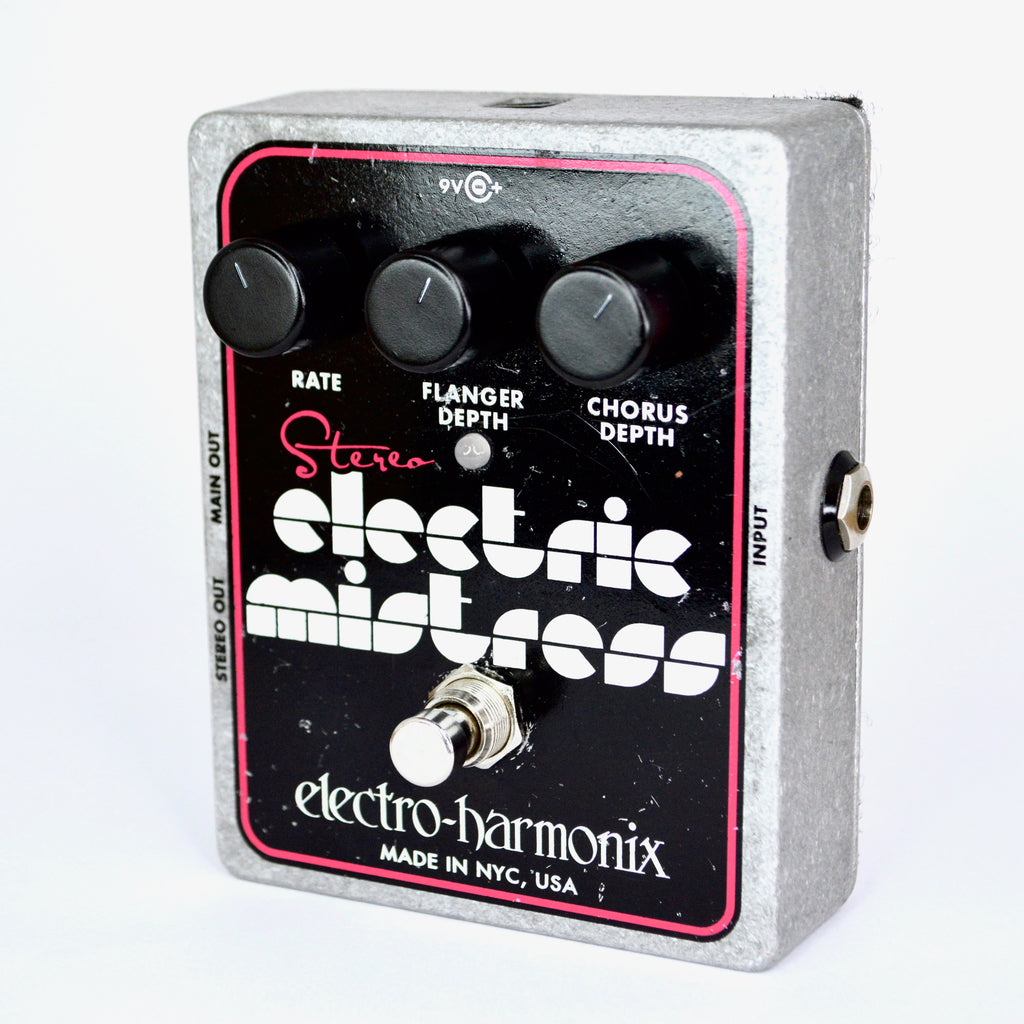 Electro-Harmonix Stereo Electric Mistress Flanger / Chorus Pedal (USADO)