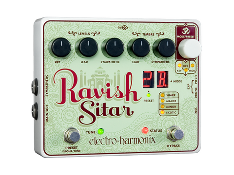 Electro-Harmonix Ravish Sitar Emulation Pedal